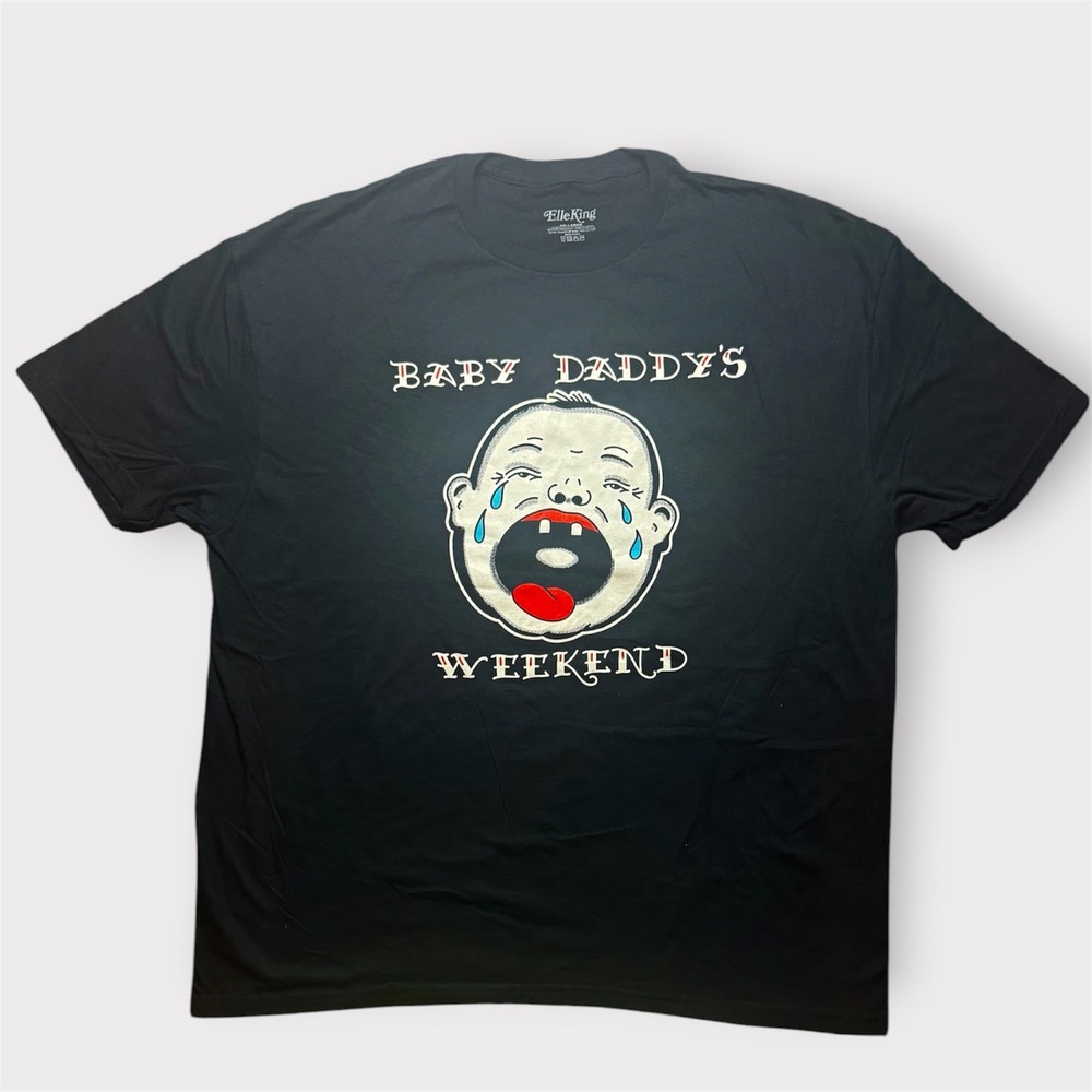 Elle King Baby‎ Daddy's Weekend Concert Tour T-Shirt Black XXL Graphic Tee
